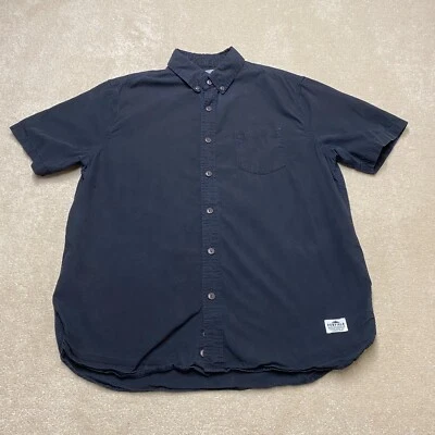 Penfield Button-Down Shirt Size UK Medium Black Hiking Casual Classic Fit Men's - Image 1 of 4