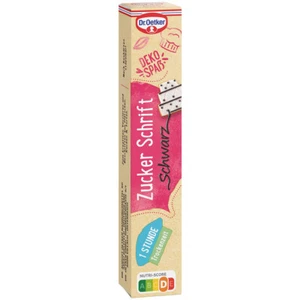Oetker Zuckerschrift Schwarz 0,025Kg  - Picture 1 of 1