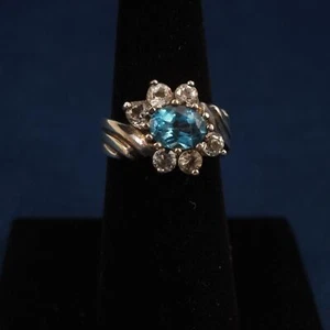 David Sigal Designer Sterling Silver London Blue Topaz - Free Shipping USA - Picture 1 of 10