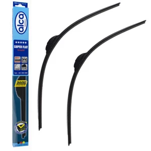 Fits Skoda Karoq 2017-On Alca Super Flat Windscreen Wiper Blades ASF26''18''St - Picture 1 of 6