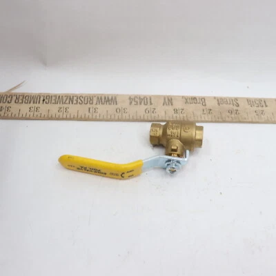 Equi-Valve Ball Valve Stainless Steel Vinyl Grip 2000psi FNPT 1/4" - Image 1 of 4