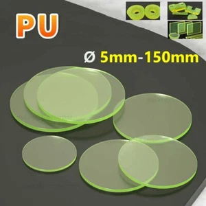 Massive Runde Polyurethan Platte PU Dämpfung Pads Dichtungen Durchmesser 5mm-150mm Dicke 1-8mm - Bild 1 von 16