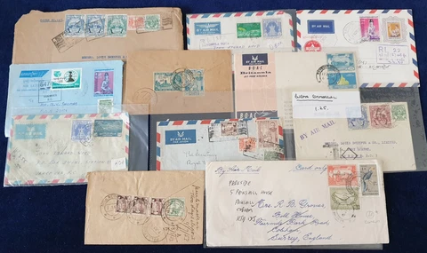 Burma Selection of 11 Covers #8516 Cover