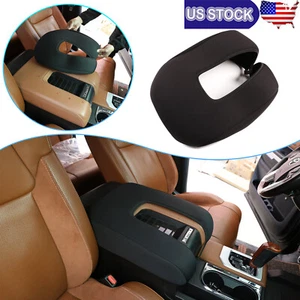 Black Center Console Armrest Box Pad Cloth Cover For Toyota Tundra 2014-2021 - Picture 1 of 13