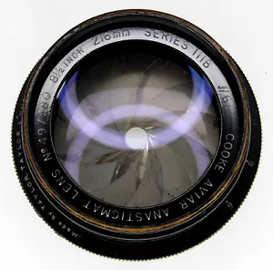 Cooke Aviar Anastigmat Ser.IIIB 8,5 pollici (216 mm) f6 #497380 - Foto 1 di 12