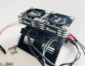 1/8 Twin Cooling Fan E-REVO Arrma Kraton Mojave Outcast 6S 41-43 mm Motor - Foto 1 di 6