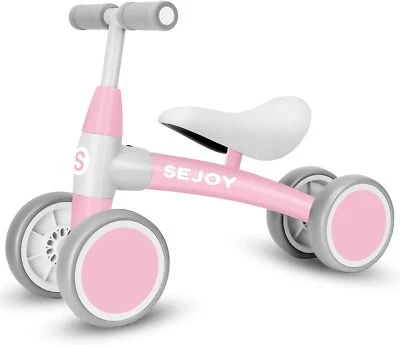 Baby Balance Bike Children Walker for 1-3 Years Old Boys Girls W/4 Wheels Riding - Image 1 of 4