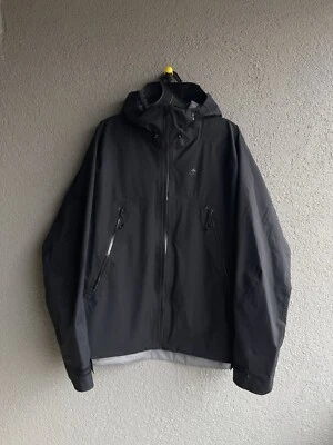 Men's Quechua MH500 waterproof mountain hiking jacket, black Size Xl - Image 1 of 4