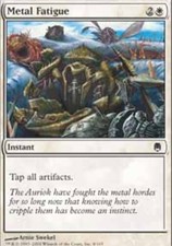 1x Metal Fatigue - Foil MTG Darksteel NM Magic Foil