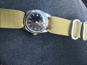 WWII German Laco Sport Wasserdicht Stainless Steel Small Wind Up Watch... - Picture 1 of 1