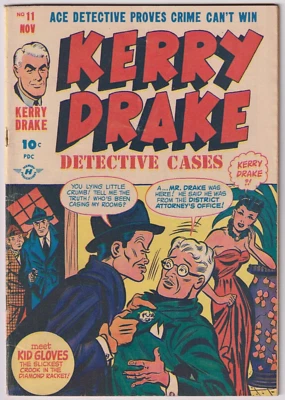 Kerry Drake Detective Cases #11 (1948) FN 6.0 Harvey Comics - Image 1 of 2