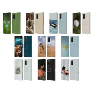 PIXELMATED ANIMALS SURREAL WILDLIFE LEATHER BOOK CASE FOR SAMSUNG PHONES 1 - Picture 1 of 16