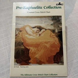 DMC Pre-Raphaelite Cross Stitch Chart - Picture 1 of 5