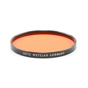 LEITZ SERIES VIII ORANGE FILTER 13017 #5416 - Picture 1 of 4