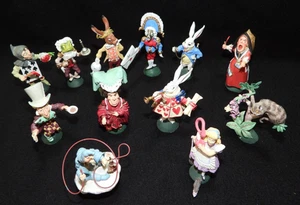 SET of 12 Pewter Figurines Hamilton Collection Disney's Alice in Wonderland - Bild 1 von 16