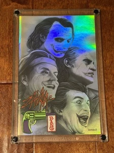 BEYOND THE JOKER Foil Artist Proof 5 SIG Martin Zavala mit Bemerkung in Gator Guard - Bild 1 von 2