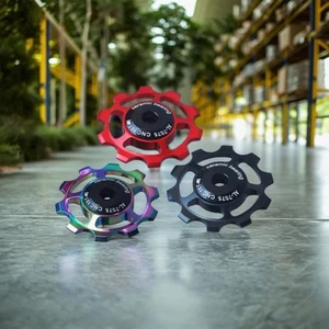 10T Roller Rear Derailleur Pulley Ceramic Bearing Jockey Wheel For MTB Road BijA - Picture 1 of 19