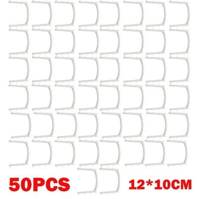 50 Piezas Dental Autoclave Plástico Goma Presa Marco Soporte Instrumento Forma U NUEVO Foto 1 de 4