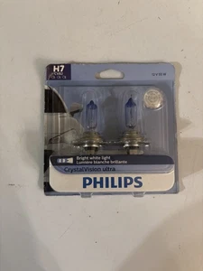 Headlight Bulb-Crystalvision Ultra - Twin Blister Pack Philips H7CVB2 - Bild 1 von 1