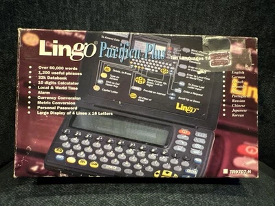 Lingo Pacifica Plus Ten Languages Translator Over 60,000 Words - Image 1 of 4