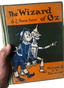 Rare 1903 The Wizard of Oz - by L. Frank Baum Color Plates - Imagen 1 de 11