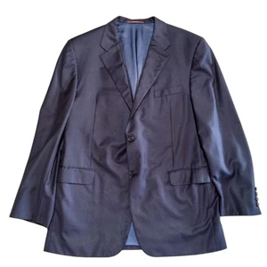 Blazer para Hombres HICKEY FREEMAN 44 R Loro Piana Tasmanian Super 150’s Lana Azul Oscuro - Imagen 1 de 14