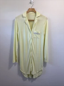 Victoria's Secret Modal Buttery Soft Button-Front Sleepshirt Womens M Stretchy - Picture 1 of 10