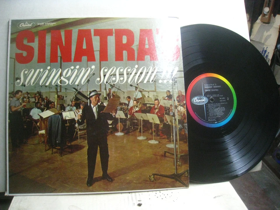 Frank Sinatra Swingin' Session !!! *Capitol W1491 mono LP (NM-) - Image 1 of 1