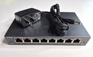 TP-LINK TL-SG108E 8-Port Gigabit Easy Smart Switch - Picture 1 of 5