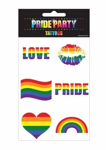 Pride Temporary Tattoos - Picture 1 of 3