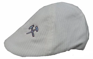 WEST HAM cappello coppola basco CORK stone Iron Di Canio MARTELLI D'ITALIA - Foto 1 di 1