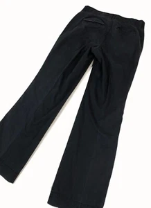 Pantalone donna Dockers taglia 6M casual gamba larga sbiadito nero cotone elasticizzato - Foto 1 di 13