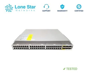 Cisco Nexus N3K-C3172TQ-10GT 48-Port 10GbE & 6-Port QSFP+ Switch - Picture 1 of 2
