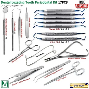 Dental Luxating Elevators PDL Periotome Luxation Root Extracting Extraction Tool - Picture 1 of 13