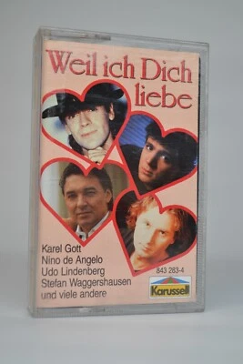 Weil Ich Dich Liebe - MC Kassette - Udo Lindenberg - Karel Gott - Nino de Angelo - Bild 1 von 4