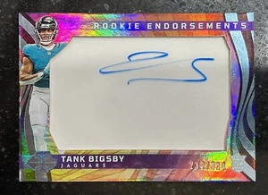 2023 Illusions Football tank bigsby  Rookie Auto /334 Rookie Endorsements - Picture 1 of 2