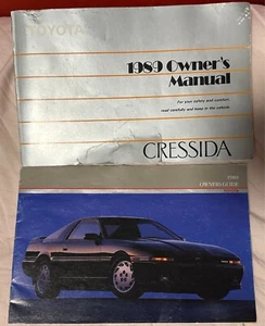 Toyota Cressida 1989 fabricante de equipos originales manual del propietario y guía del propietario usado y usado - Imagen 1 de 7