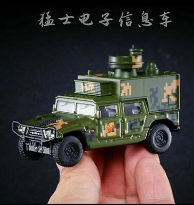 X CAR TOY 1/64 China DONGFENG Warriors Car Electronic Information Vehicle #80 - Image 1 of 4
