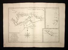 All Falkland Islands Or Falklands, Georgie the South map Plan geographic Of 1787