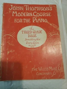 John Thompson's Modern Course for the Piano - 3rd grade Book Lesson Book - Picture 1 of 7