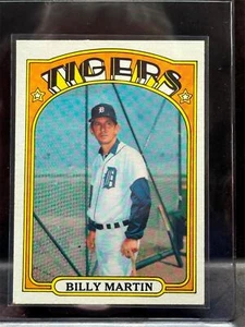 1972 Topps #33 Billy Martin HOF - Picture 1 of 2