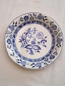 Antique Blue & White Staffordshire England Bowl Ro. No. 576812 - Picture 1 of 5
