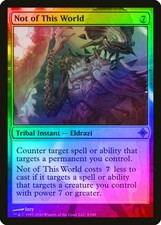 Not of This World FOIL Rise of the Eldrazi PLD Uncommon MAGIC CARD ABUGames