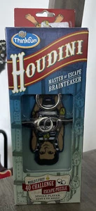 Rare Thinkfun Houdini Brainteaser Game World's First 40 Challenge Escape Puzzle - Picture 1 of 4