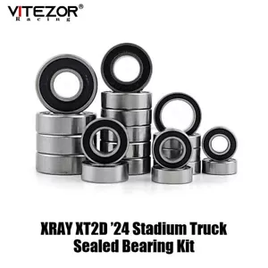 Per XRAY XT2D '24 Stadium Truck Kit Cuscinetti Sigillati - Foto 1 di 4