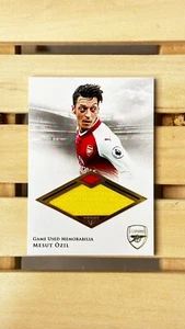 2018 Futera Unique Game Used Memorabilia Mesut OZIL patch #1/29 Arsenal - Picture 1 of 2