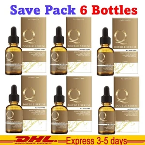 6 x Q Double Serum Reduce Wrinkles Freckles Dark Spots Aura Skin Melasma - Picture 1 of 12