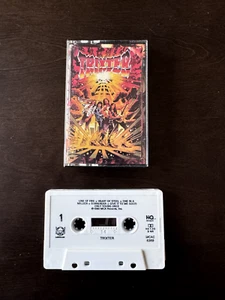 TRIXTER Cassette Tape SELF TITLED 1990 Metal Glam WHITE SHELL Rare - Picture 1 of 3