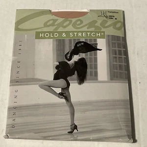 Capezio Women’s Hose Transition Tights Hold & Stretch Size M Dance Semi Opaque - Picture 1 of 10