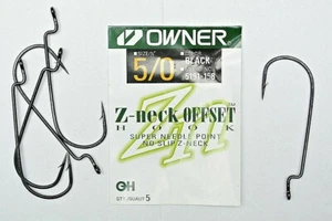 OWNER Z-NECK OFFSET MODEL 5191 ami hooks,made in Japan - Imagen 1 de 1